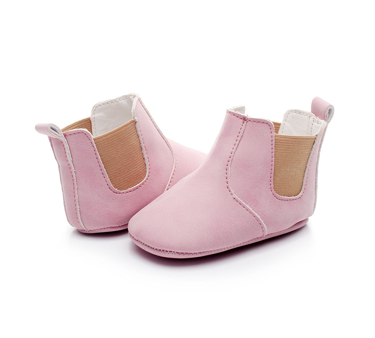 Baby Shoes Baby Xie Shoes Toddler Shoes Elastic PU Soft Shoes Children's Shoes