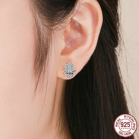 Sterling Silver Earrings Are Fashionable For Women