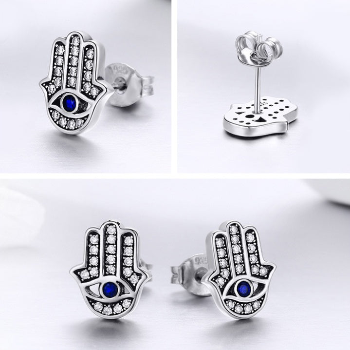 Sterling Silver Earrings Are Fashionable For Women